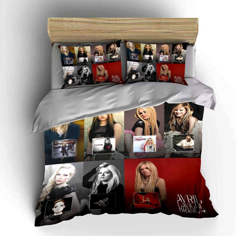 Blonde Female Pop Art Montage Bedding Duvet Cover Set Duvet Cover Pillowcases (1*Duvet Cover 2*Pillowcases, Without Duvet Insert)