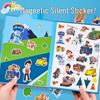 PAW Patrol Magnetic Quiet Book with Snap-on Magnet Stickers – DIY Magnetic Toy for Boys