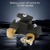 Heavy Duty Efficient Marine Battery Disconnect Switch 12V 24V Pure Copper Isolator Suitable for Long Term Vehicle Safety