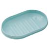 PP Material Soap Dish Portable Sealed 11.2*7.5*3.8