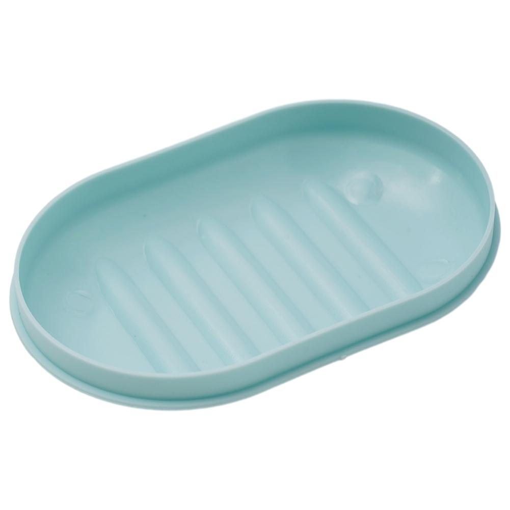 PP Material Soap Dish Portable Sealed 11.2*7.5*3.8