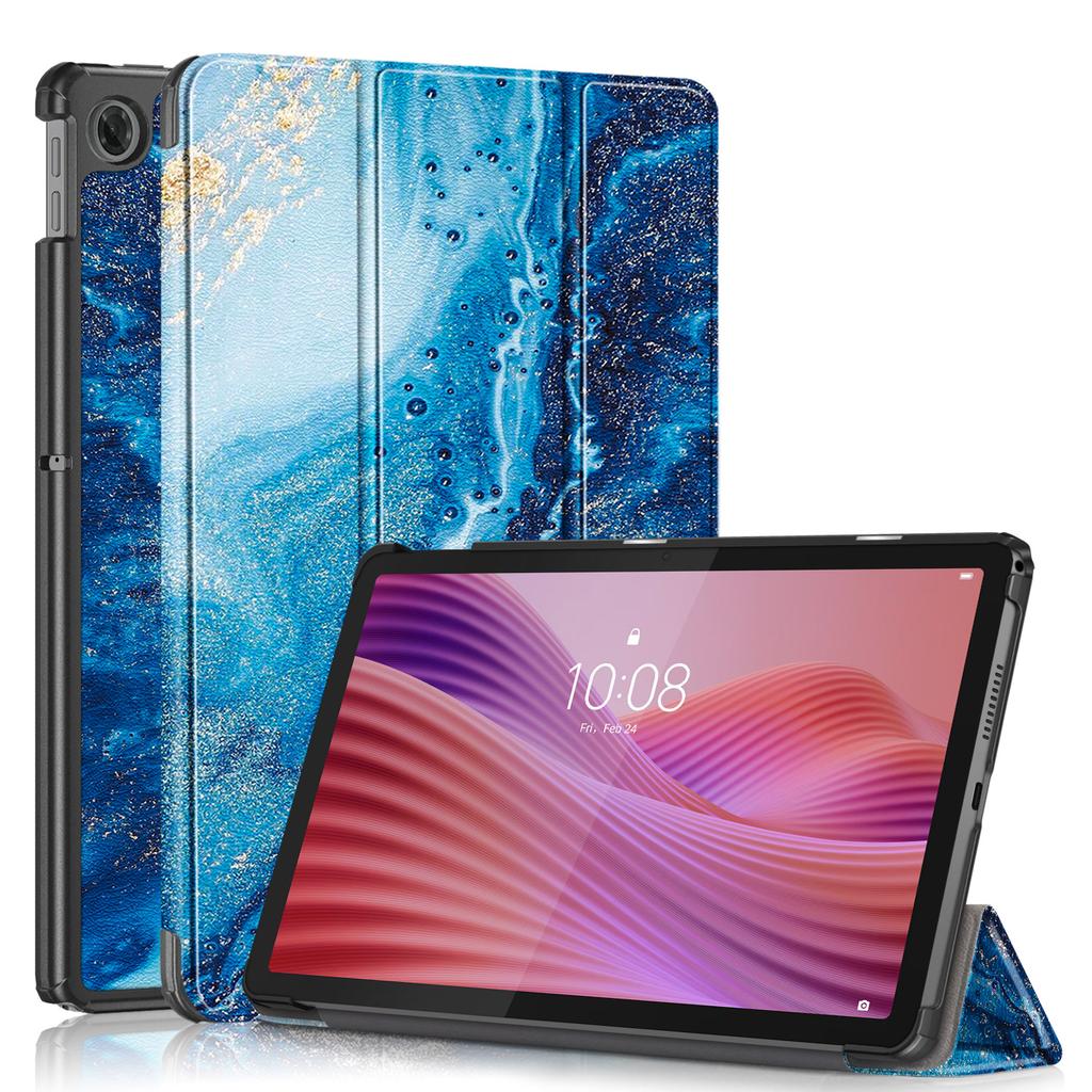 Case For Lenovo Tab 10.1 2025 TB-311FU TB-311XU Tri-Folding Magnet Tablet For Tab K10 2nd 10.1 inch with Auto Wake Sleep