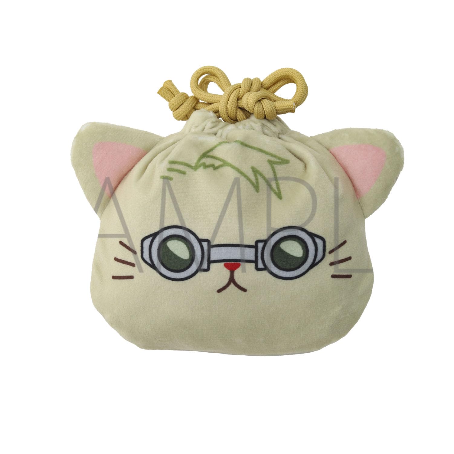 

Kaisen Season 2 Nanami Kento with CAT Face Drawstring Bag Jujutsu [Anime Version]