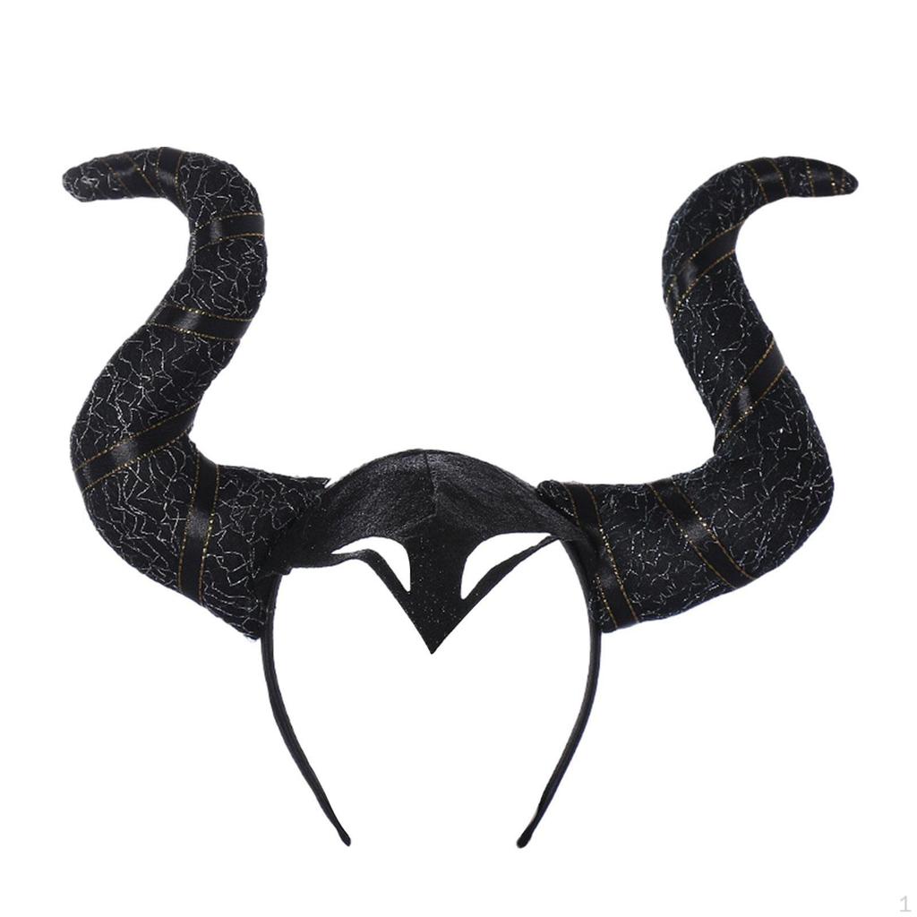 Halloween-Hörner Haarreif Teufelskopf-Haarreif für Partyzubehör