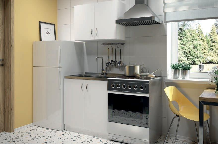 SINGLE sink cabinet 80x50 white