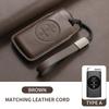 Fit For Chery Auto Tiggo 7 8 Arrizo 5 Pro Gx 5X Eq7 Exeed Series Rx Jaecoo J7 J8 Omoda 5 C5 Genuine Leather Auto Intelligent Key Fob Case Cover