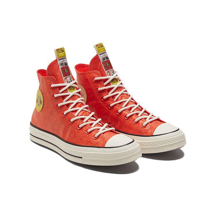 Converse Chuck 70 High Chinese New Year - Firecracker Unisex Sneakers Orange Bright-Poppy Speed-Yellow 170585C