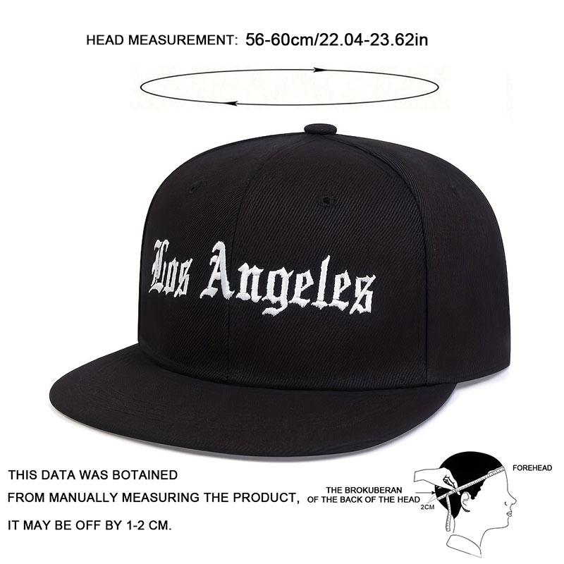 Los Angeles Hats Hip Hop Basketball Caps Cotton Snapback Hat for Men Women Adult Outdoor Casual Adjustable Baseball Cap Gorras