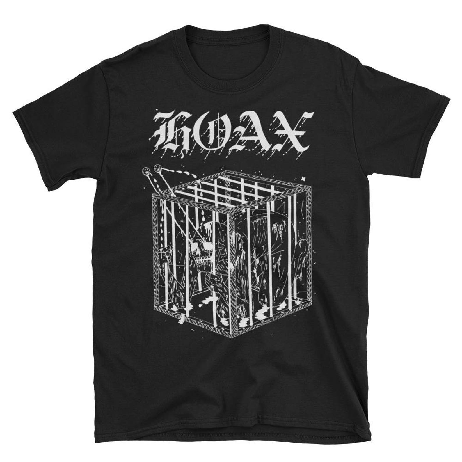 Hoax T shirt, Crazy Spirit, Warthog, Glue, Dawn Of Humans, Hardcore S