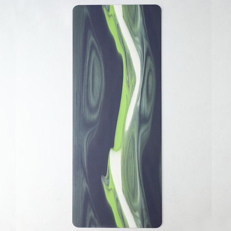 OEING Color-Block Rubber Yoga Mat