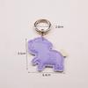2027 Lunar New Year Goat Pendant Durable Pu Sheep Bag Keychain Decor For Handbags Backpacks Gift For Friends