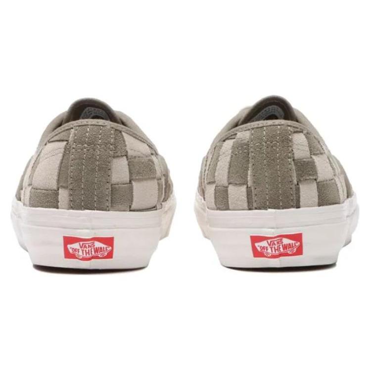 Authentic Vans 44 Dx 'Woven Check - Brown Khaki' VN0A4BVYBKL