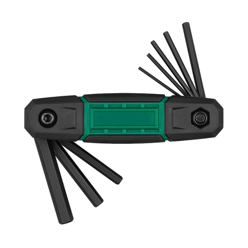 Folding Wrenches Set Hex Key Set Included Portable Key Set for Basic Home Repair Applications Easy Storage Applications