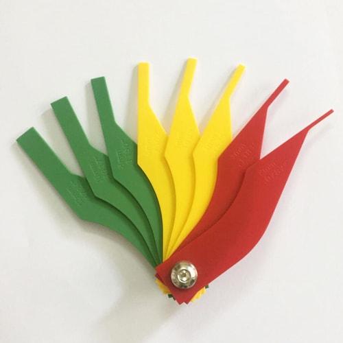 DOSJJIASL Brake Pad Gauge with Scale, Car Brake Pad Thickness Measurement Tool