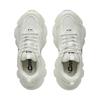 MLB Los Angeles Dodgers Cushioning, Breathable, Lightweight, Height Increasing Low top Chunky Sneakers Unisex Ecru Sneakers 3ASHW055N-07WHS