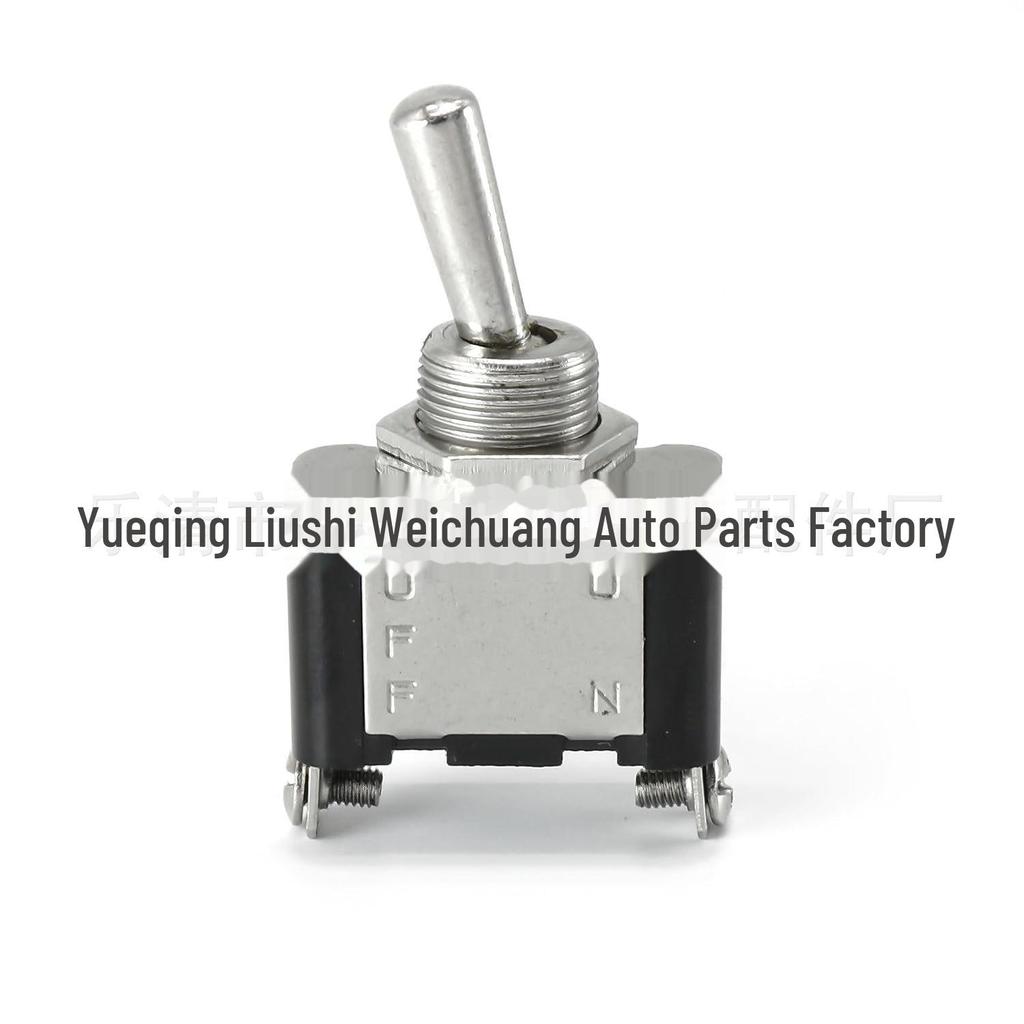 12V Ignition Switch Panel - 2-in-1 Rocker Switch with Relay Wiring Harness for Car and RV Modification