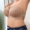 Women Strapless Seamless Anti-Slip Full Support Push Up Bandeau Bra