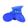 A Set Of Blue Pet Rain Boots Silicone Anti-slip And Waterproof Dog Shoes And Dog Foot Covers Suitable For Puppies