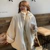 Imitation mink fleece fur coat women's new autumn and winter loose fluffy stand-up collar gold mink fleece