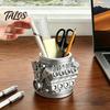 Model Talos Engine Držák na pera a tužky, Kreativní organizér na stůl pro domácí kancelář, Úložný prostor na psací potřeby na stůl, Dárek pro automobilové nadšence, Mechaniky a inženýry