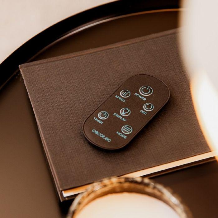 Ventilateur de Colonne - Cecotec - EnergySilence 9250 Skyline Smart Tilt - 45 W - LED - Télécommande