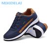 Men Summer Spring Autumn Casual Sneakers Leather Breathable LaceUp New Casual Fashion Shoes Lace Mens chaussure homme