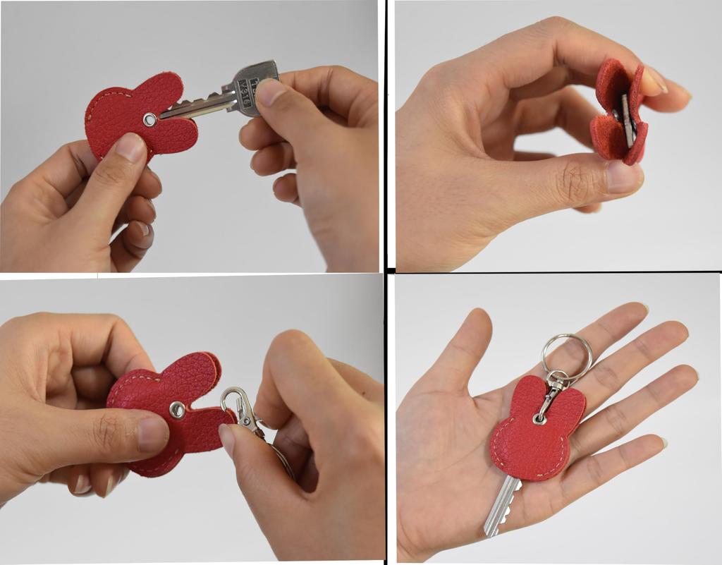 [EXQUIS] 3 Color Set Key Cover Key Case Small Gift