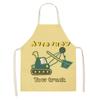Car Pattern Painting Apron Vehicle Theme Cleaning Clothes New Children's Apron  Home Use