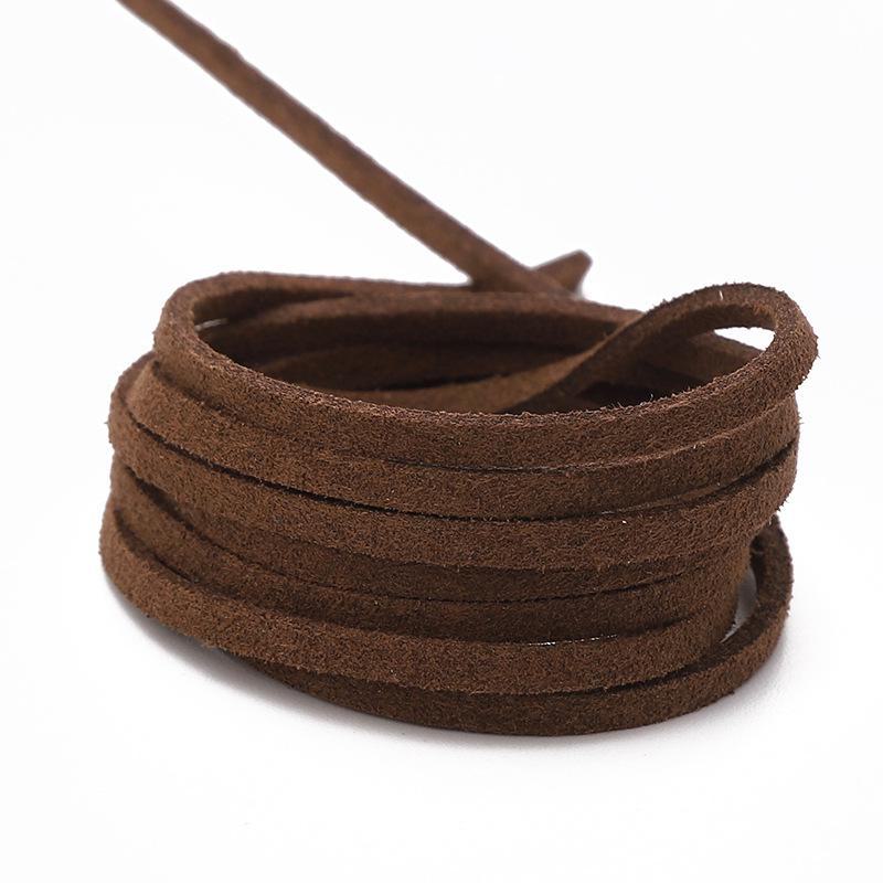 Korean suede rope for DIY jewelry making, 3mm braided wire for bracelets and necklaces. Add a touch of handmade to your accessories!