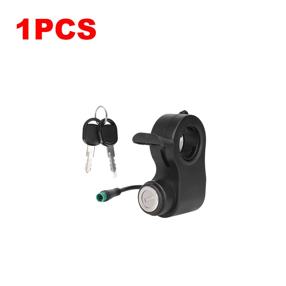 

1-5PCS E-Bike Lgnition Lock Key E-scooter Throttle Accelerator Starter Switch Lock For Kukirin G2 Pro/Max Electric Scooter 2025