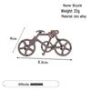 Zinc Alloy Kongming Puzzle Lock: Disentanglement Ring Educational Toy