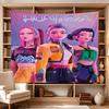 Huntrx Cyberpunk Fashion Large Size Wall Tapestry, Room Aesthetic Decor for Living Room Party Background,Perfect Gift