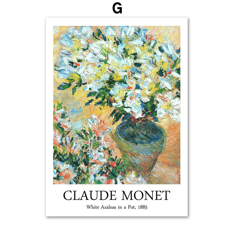 

Impression Claude Monet Abstract Landscape Nordic Poster Wall Art Canvas Painting And Prints Wall Pictures For Living Room Decor 20x30cm