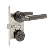 Zinc Alloy Split Handle Lock for Home, Hotel, and Bathroom Doors