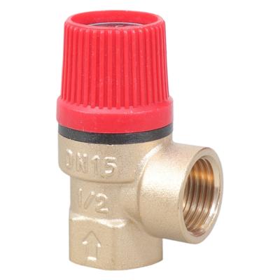 Practical DN15 Membrane Safety Valves 1/2 Inch Brass Pressure Relief Valves Accessory for Water Oil and Gas Rating