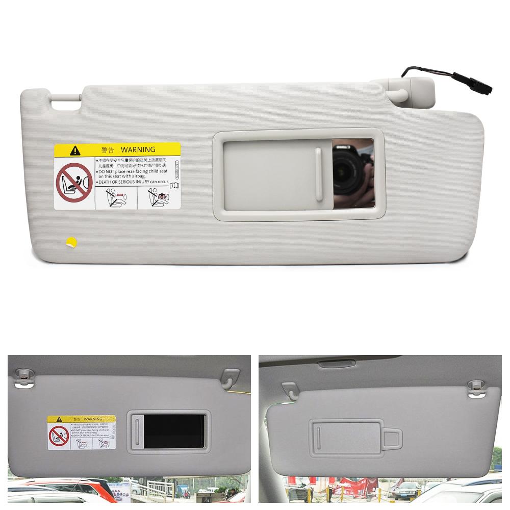 Für VW Touran L 2017 5TD857521, 5TD857522 Auto Innen Links/Rechts Sonnenblende Panel Make-Up Spiegel mit