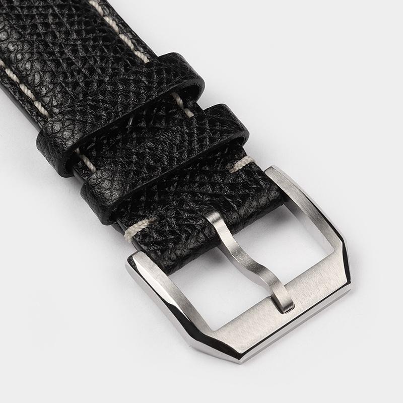 18m 20mm Stainless Steel Pin Buckle For IWC Big Pilot Portugieser Pilot's Leather Watch Clasp Silver Rose Gold Black Accessories