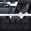 Car Trunk Organizer Adjustable Backseat Storage Bag Net High Capacity Multi-use Oxford Automobile Seat Back Organizers