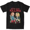 Hommes Femmes Horreur Chucky On Va Tuer Chemise Accessoires Créatif Coton Pur Horreur Chucky Amoureux du Film Fan T-shirt