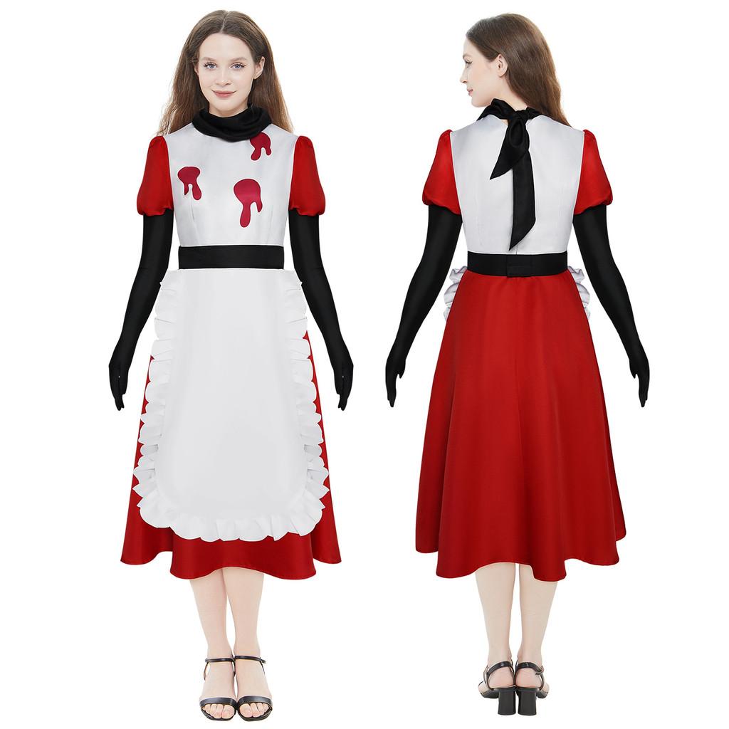 Hazbin Hotel Cosplay Costume For Women With Polyester Fabric For Anime Role Play