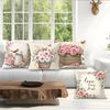 Retro Boho Farmhouse Pillowcase Printed Polyester 40/45/50cm Throw Pillowcover Decorative Sofa Cushion Pillowslip Home Decor