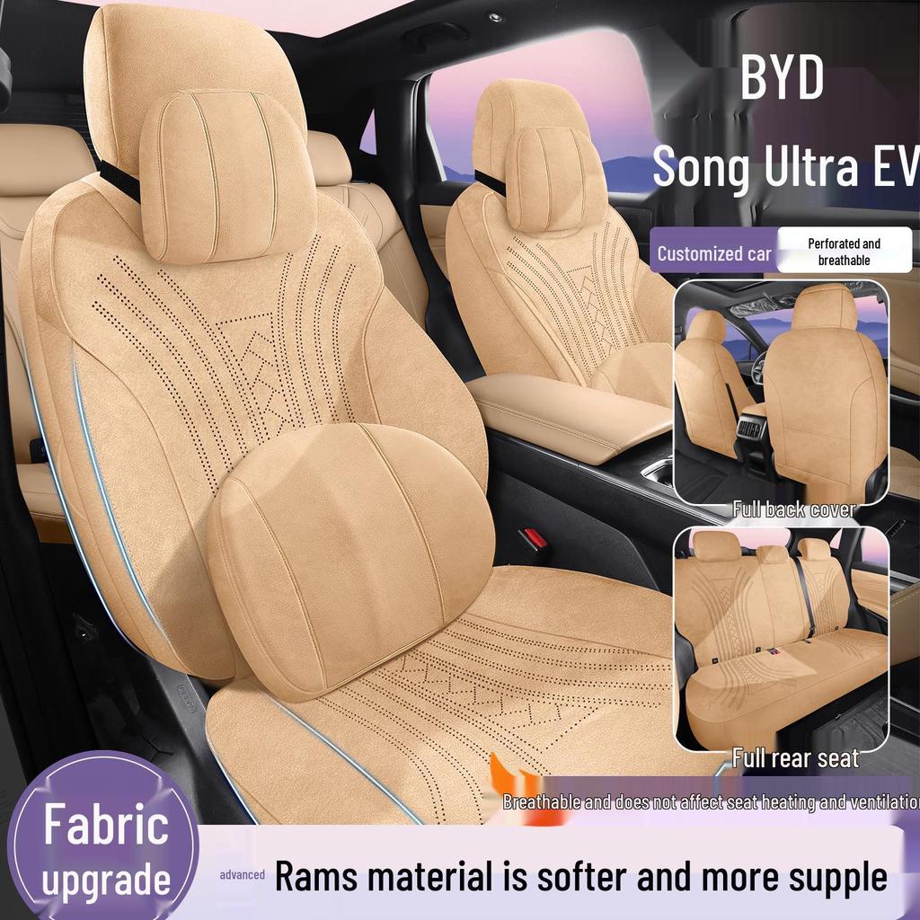 BYD Song Ultra EV All-Season Car Seat Cushion Set - Full Coverage