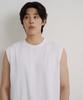 Binpolmen [Essential] Sleeveless T-Shirt White