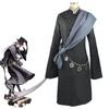 Black New Butler Kuroshitsuji Undertaker Suit Outfit Cosplay Unisexhat Costume