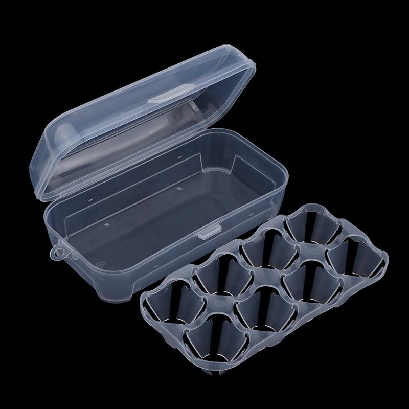 8 Grids Eggs Box Case Shockproof Egg Holder Kitchen Container Case Transparent Organizer For Outdoor Camping Picnic