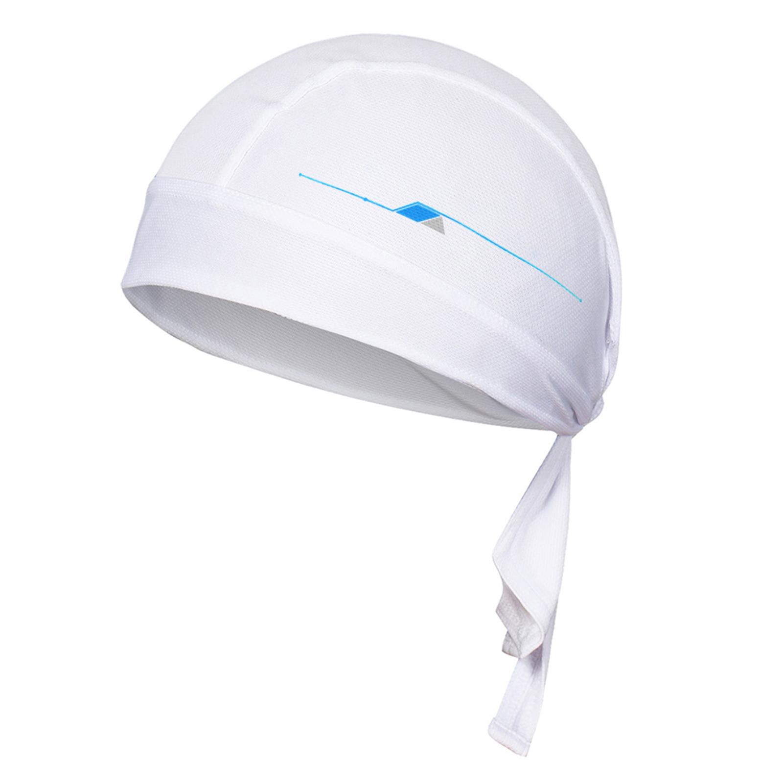 

Велосипедный шарф для головы, дышащий, быстросохнущий, для занятий спортом на открытом воздухе, защита от ультрафиолета, для мужчин и женщин белый