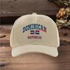Dominikanische Republik Verstellbare Baseballkappe Mehrfarbige Trucker-Mütze für den täglichen Gebrauch Outdoor-Urlaub Pendeln