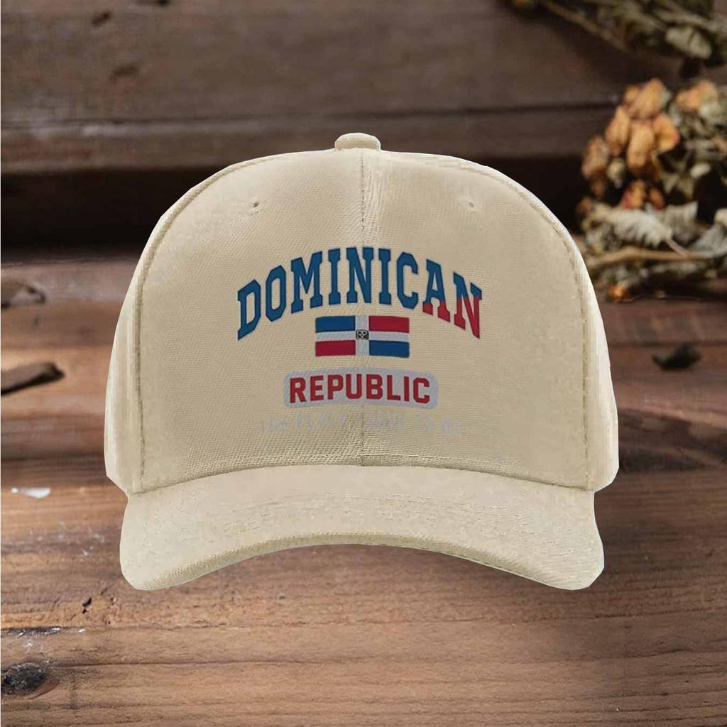 Dominikanische Republik Verstellbare Baseballkappe Mehrfarbige Trucker-Mütze für den täglichen Gebrauch Outdoor-Urlaub Pendeln