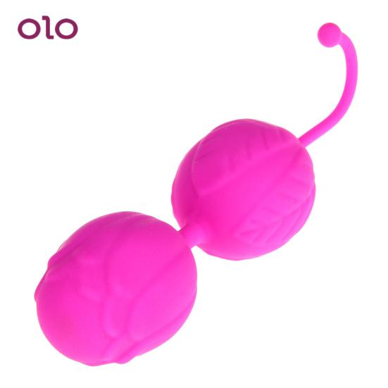 Vagina Ball Adult Toy Safe Vibrator Silicone Rose Shrinking Egg Daily Activities