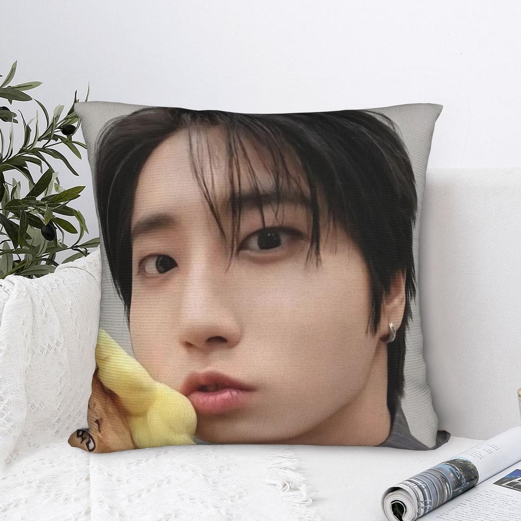 Kpop Style Boy Han Pillow Case Retro Trendy Pillow Cover Soft Pillowcases For Living Room Sofa